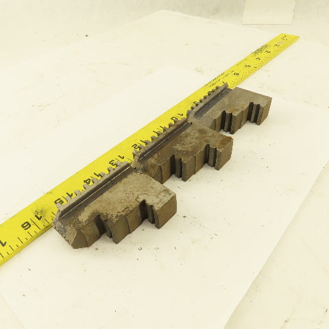 0461 Hard Jaw Step Scroll Chuck Jaw Set 2-1/2 Long 2" Tall Lot Of 3