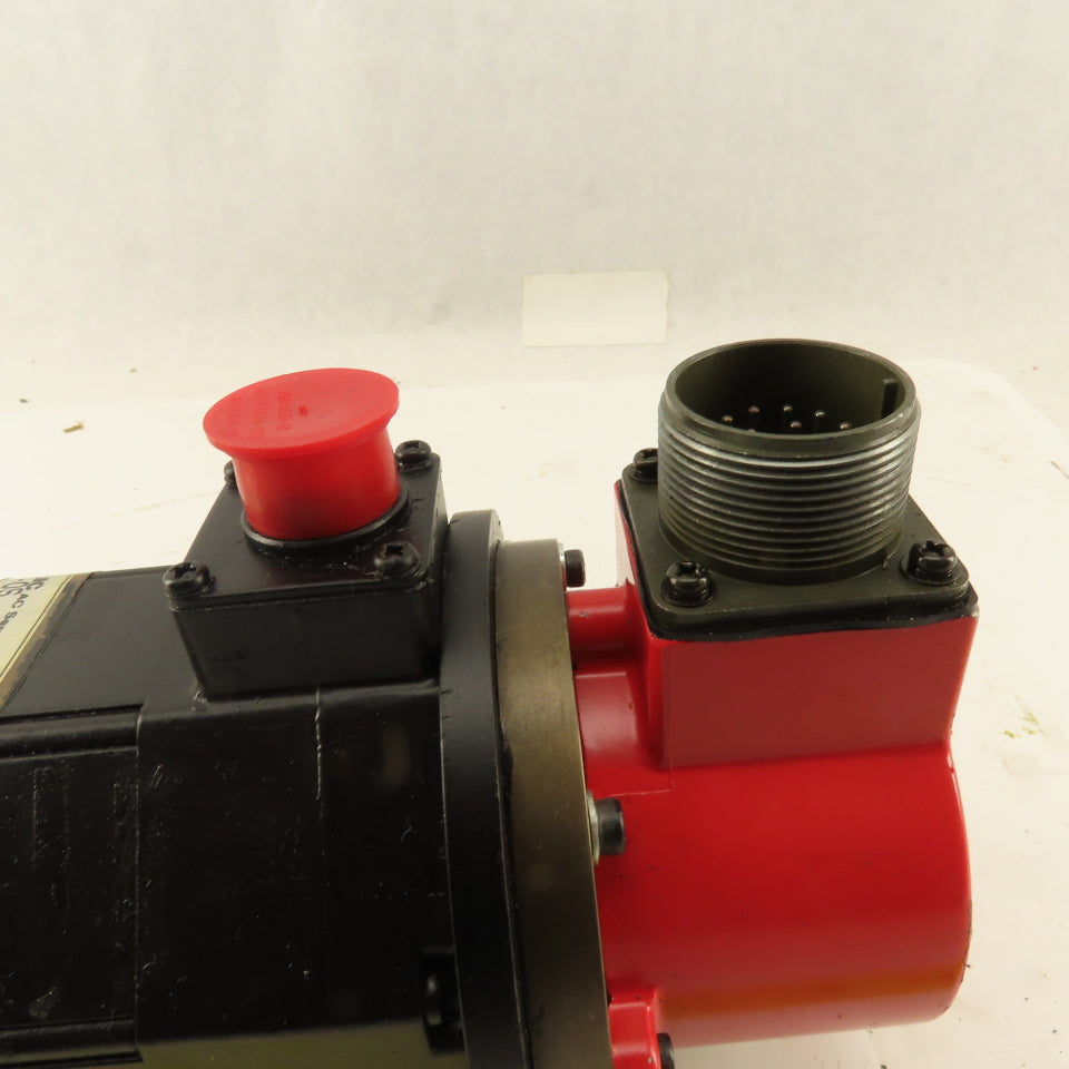 Fanuc A06B-0312-B564 120V 8 Pole 2000RPM 3Ph 2.2A AC Servo Motor Pulsecoder