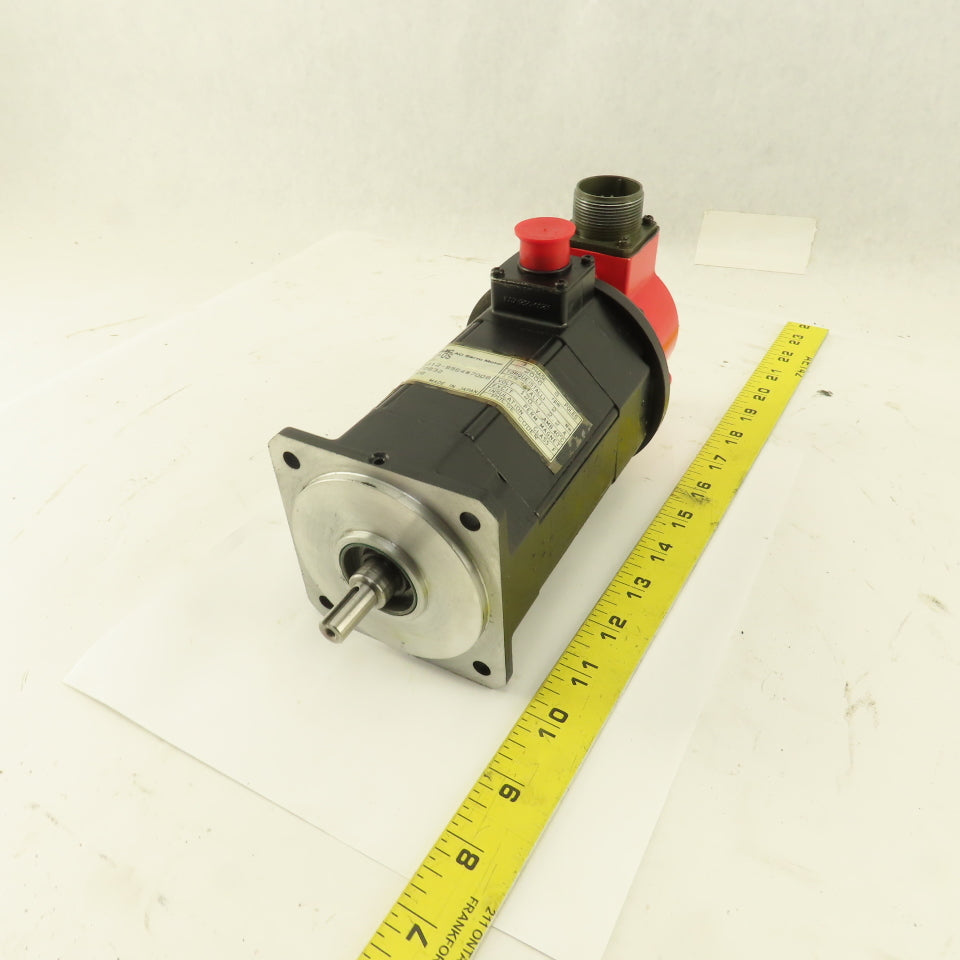 Fanuc A06B-0312-B564 120V 8 Pole 2000RPM 3Ph 2.2A AC Servo Motor Pulsecoder