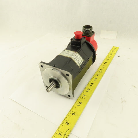 Fanuc A06B-0312-B564 120V 8 Pole 2000RPM 3Ph 2.2A AC Servo Motor Pulsecoder