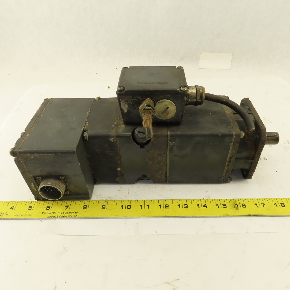 Siemens HU5042-0AF01-Z 166V 3000RPM .656kW Permanent Magnet Servo Motor