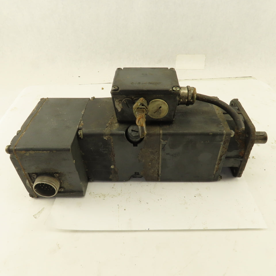 Siemens HU5042-0AF01-Z 166V 3000RPM .656kW Permanent Magnet Servo Motor