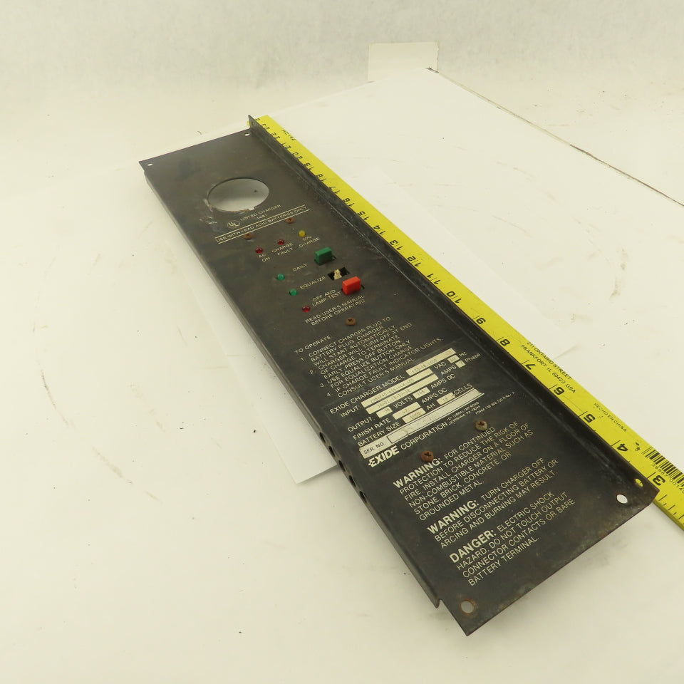 Exide ES3-18-1050 X1060-43-1 Forklift Battery Charger Control Board