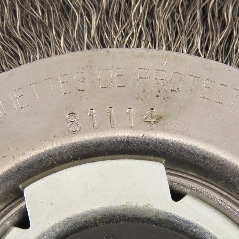 Advance Brush EPD 81114 PFERD 6" x 1-1/16" Wide Medium Face Wire Wheel Brush