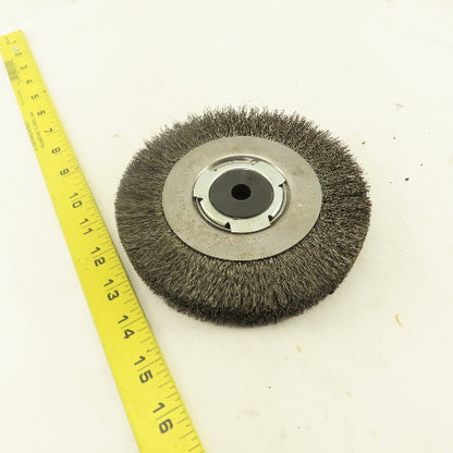 Advance Brush EPD 81114 PFERD 6" x 1-1/16" Wide Medium Face Wire Wheel Brush