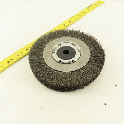 Advance Brush EPD 81114 PFERD 6" x 1-1/16" Wide Medium Face Wire Wheel Brush