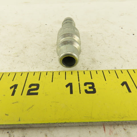 Parker H5E Male Quick Connect Coupling 3/8" Male Barb x 3/8" Male Air Line Lot/8