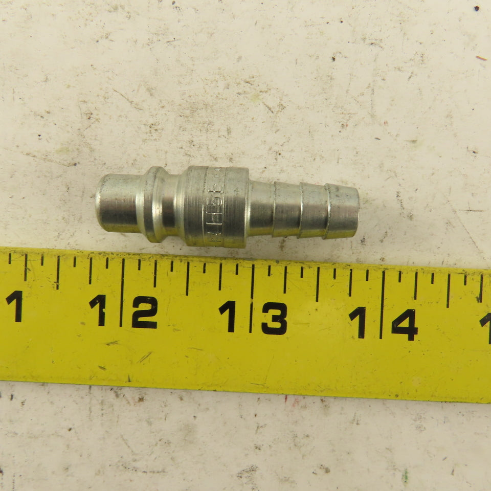 Parker H5E Male Quick Connect Coupling 3/8" Male Barb x 3/8" Male Air Line Lot/8