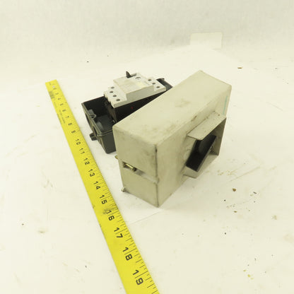 Siemens 3VU1300-1MF00 600V 20Hp 3Ph 0.6-1.0A Circuit Breaker Enclosure Operator