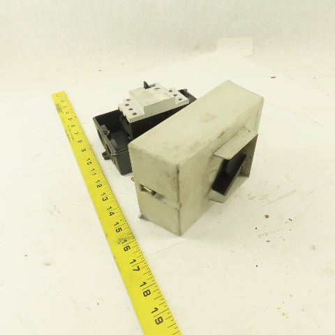 Siemens 3VU1300-1MF00 600V 20Hp 3Ph 0.6-1.0A Circuit Breaker Enclosure Operator
