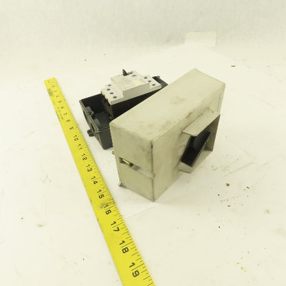 Siemens 3VU1300-1MF00 600V 20Hp 3Ph 0.6-1.0A Circuit Breaker Enclosure Operator