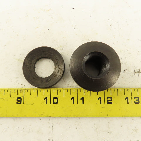 3/4"-10 Flange Leveling Hex Nut And Washer 1-5/8" Flange Dia. Lot Of 2