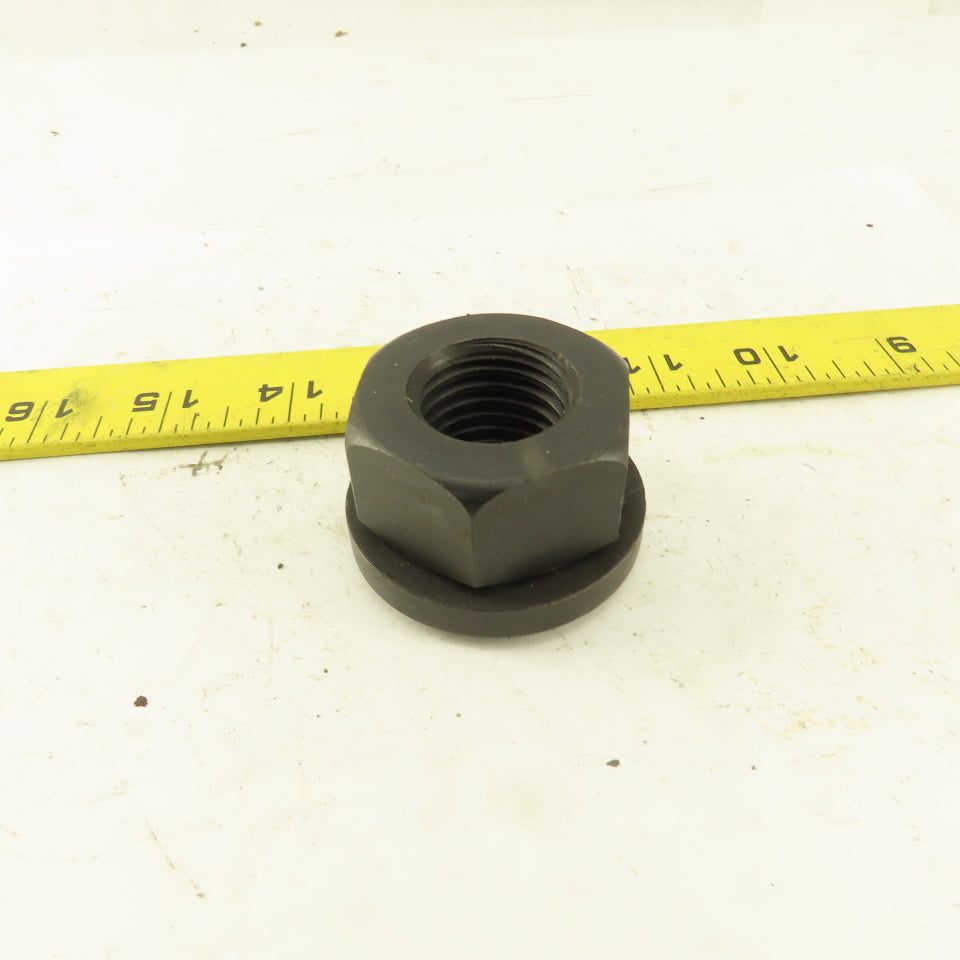1"-8 Flange Spherical Leveling Hex Nut 2" Flange Dia.
