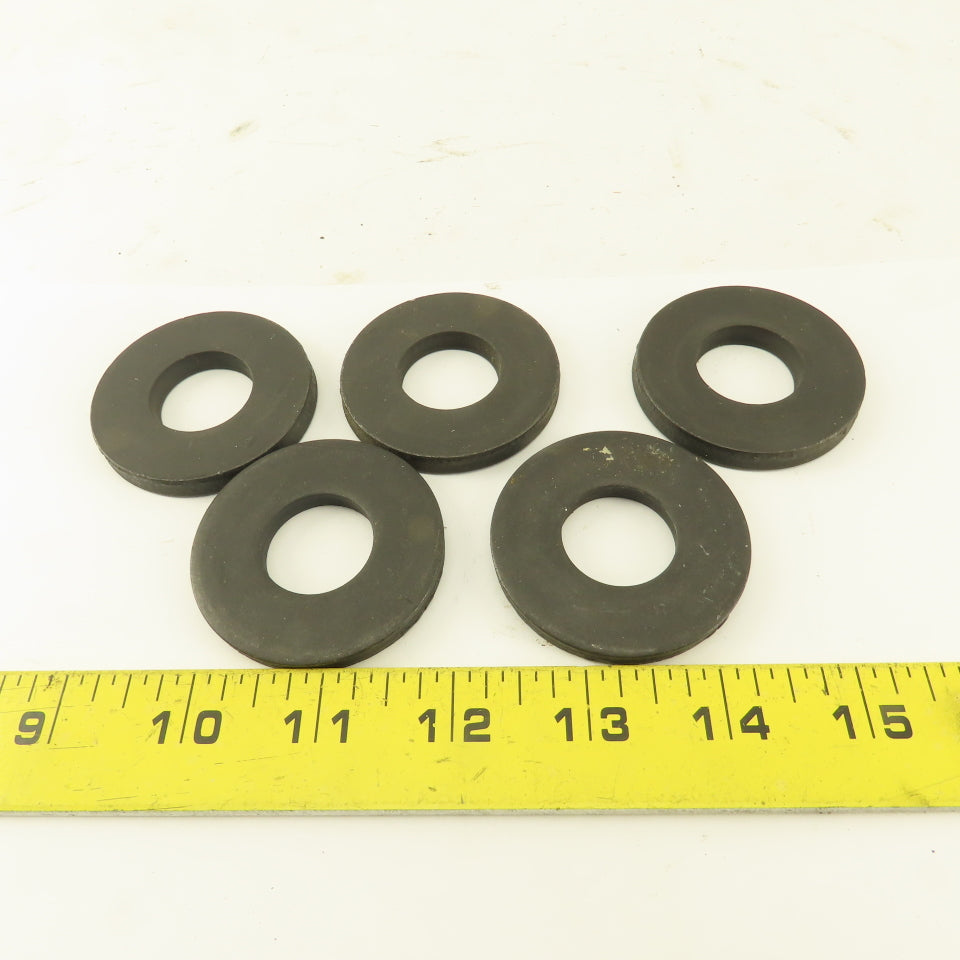 1" ID x 2" OD 1/4" Thick Flat Spacer Washer Lot Of 5