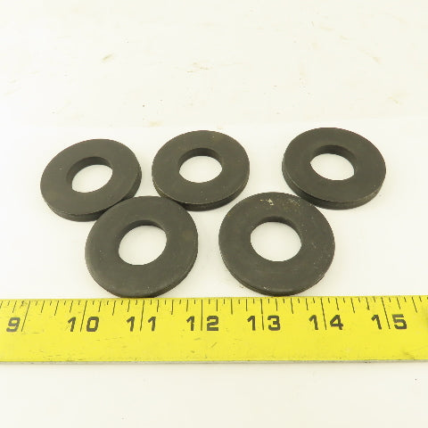 1" ID x 2" OD 1/4" Thick Flat Spacer Washer Lot Of 5