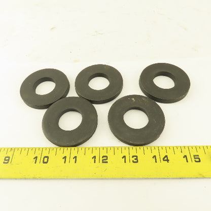 1" ID x 2" OD 1/4" Thick Flat Spacer Washer Lot Of 5