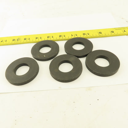 1" ID x 2" OD 1/4" Thick Flat Spacer Washer Lot Of 5