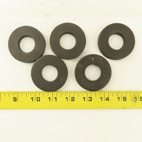 1" ID x 2" OD 1/4" Thick Flat Spacer Washer Lot Of 5