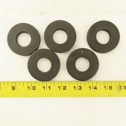 1" ID x 2" OD 1/4" Thick Flat Spacer Washer Lot Of 5