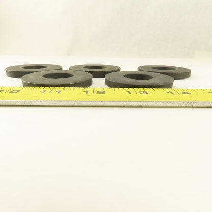 1" ID x 2" OD 1/4" Thick Flat Spacer Washer Lot Of 5