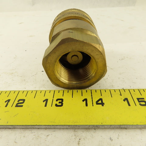 Snap-Tite Series V Brass Quick Disconnect 1" Body x 3/4" Female NPT Lot of 2
