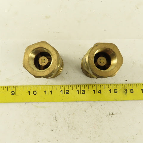 Snap-Tite Series V Brass Quick Disconnect 1" Body x 3/4" Female NPT Lot of 2
