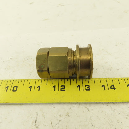 Snap-Tite BVEAC-8 Brass Hydraulic Quick Connect 1/2" Female NPT 1/2" Socket