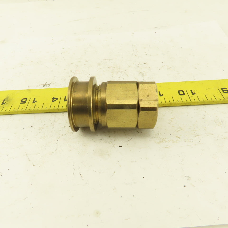 Snap-Tite BVEAC-8 Brass Hydraulic Quick Connect 1/2" Female NPT 1/2" Socket