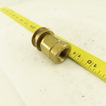 Snap-Tite BVEAC-8 Brass Hydraulic Quick Connect 1/2" Female NPT 1/2" Socket