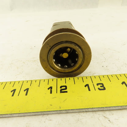 Snap-Tite BVEAC-8 Brass Hydraulic Quick Connect 1/2" Female NPT 1/2" Socket