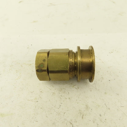 Snap-Tite BVEAC-8 Brass Hydraulic Quick Connect 1/2" Female NPT 1/2" Socket