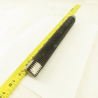 1-1/4"-7 x 10" Long Square Head Set Screw Dog Point Full Thread