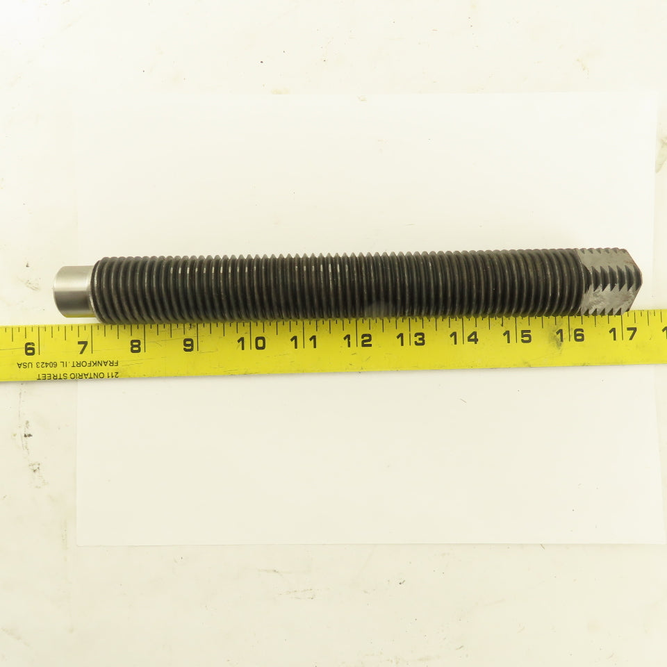 1-1/4"-7 x 10" Long Square Head Set Screw Dog Point Full Thread