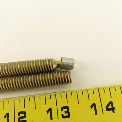 3/8"-16 x 3" Full Thread Swivel Jig Leveling Feet Stud Lot Of 2