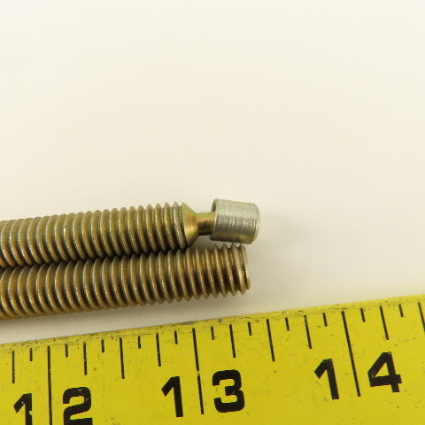 3/8"-16 x 3" Full Thread Swivel Jig Leveling Feet Stud Lot Of 2