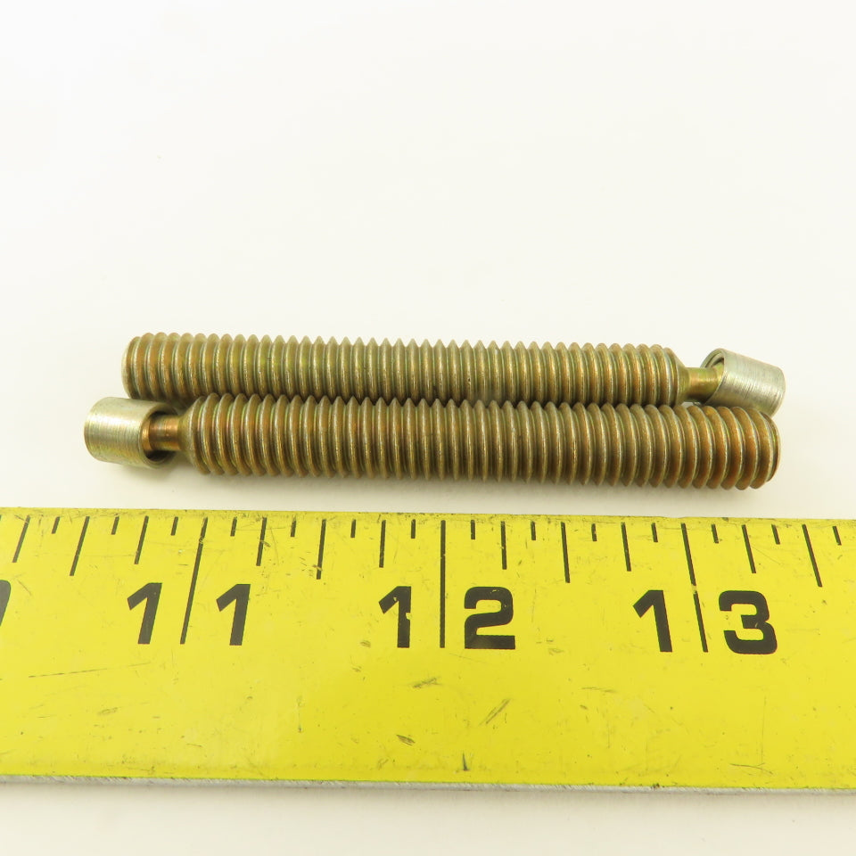 3/8"-16 x 3" Full Thread Swivel Jig Leveling Feet Stud Lot Of 2