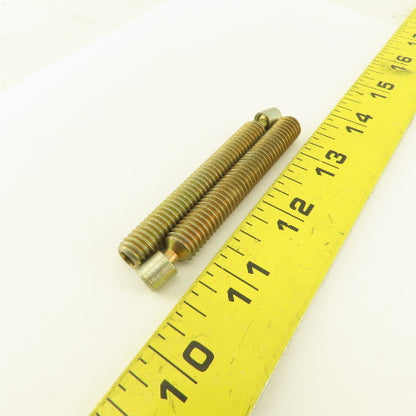 3/8"-16 x 3" Full Thread Swivel Jig Leveling Feet Stud Lot Of 2