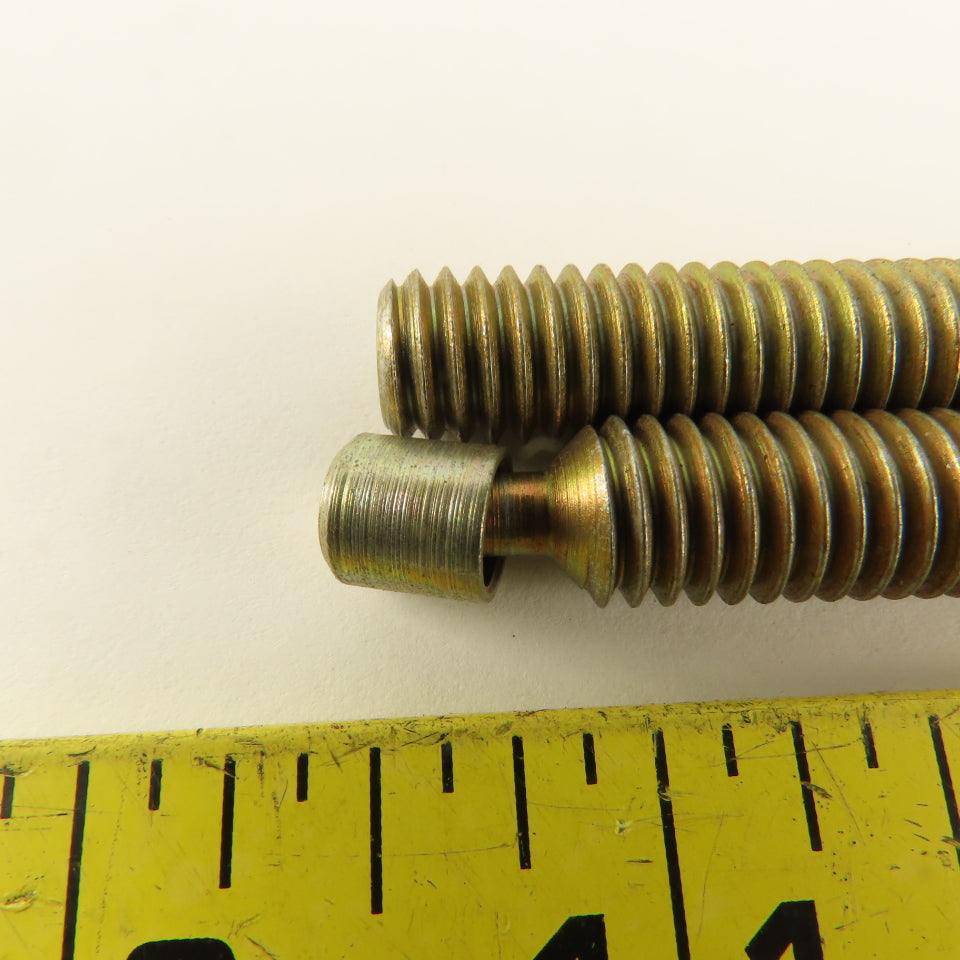 3/8"-16 x 3" Full Thread Swivel Jig Leveling Feet Stud Lot Of 2