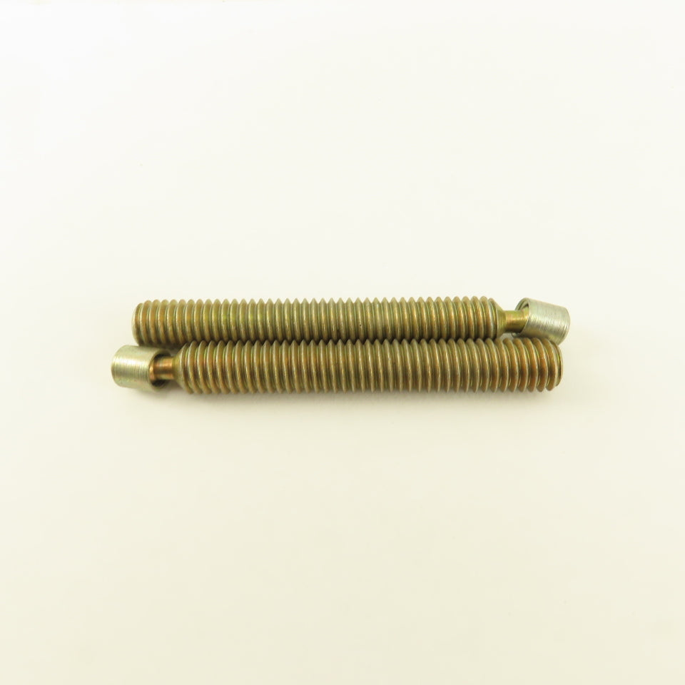 3/8"-16 x 3" Full Thread Swivel Jig Leveling Feet Stud Lot Of 2