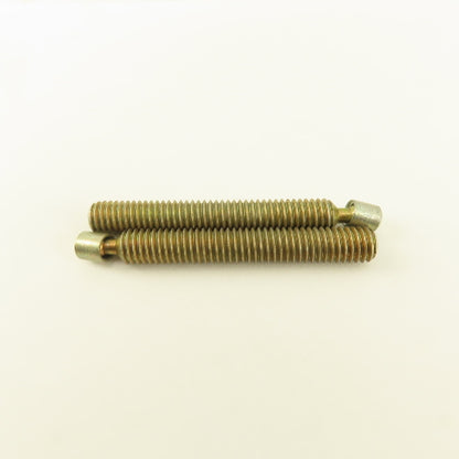 3/8"-16 x 3" Full Thread Swivel Jig Leveling Feet Stud Lot Of 2