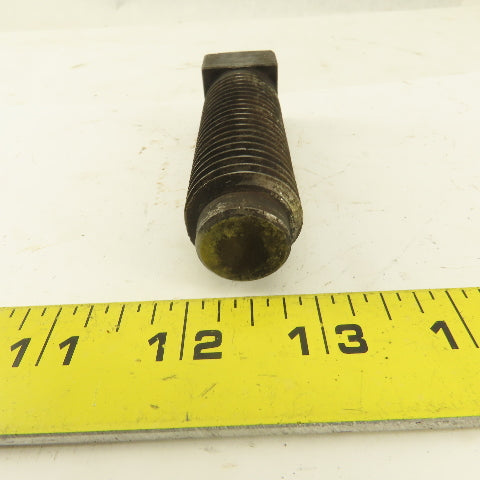 Brighton-Best 1-8 x 3" Square Head Set Screw Dog Point Plain Finish Lot of 4