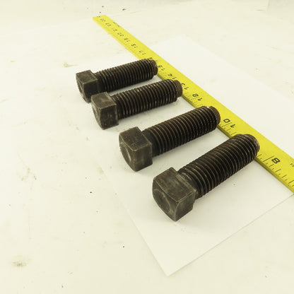 Brighton-Best 1-8 x 3" Square Head Set Screw Dog Point Plain Finish Lot of 4