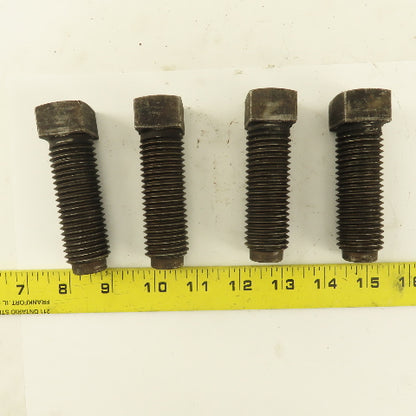 Brighton-Best 1-8 x 3" Square Head Set Screw Dog Point Plain Finish Lot of 4