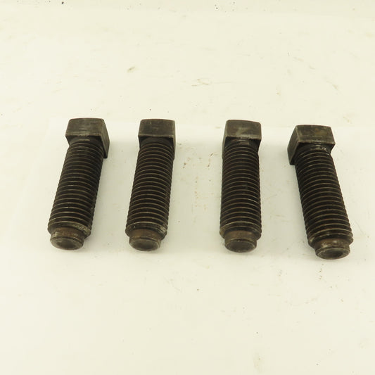 Brighton-Best 1-8 x 3" Square Head Set Screw Dog Point Plain Finish Lot of 4