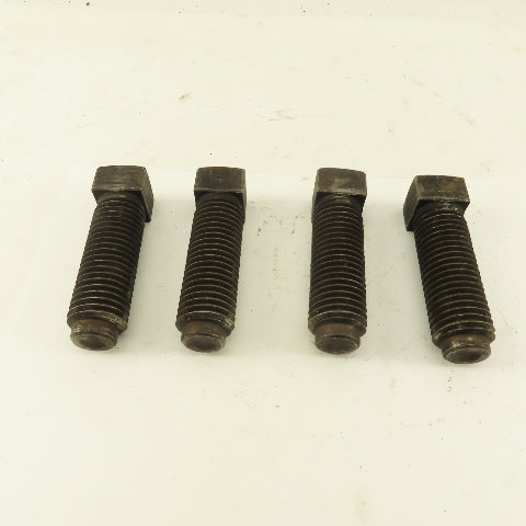 Brighton-Best 1-8 x 3" Square Head Set Screw Dog Point Plain Finish Lot of 4