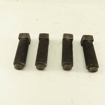 Brighton-Best 1-8 x 3" Square Head Set Screw Dog Point Plain Finish Lot of 4