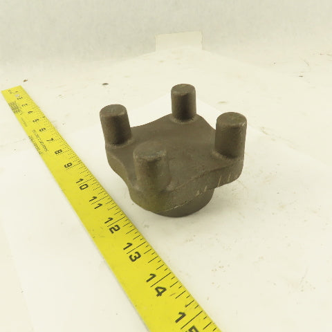 3" Across Cast Iron Bar Knob Blank 2-1/2" Tall