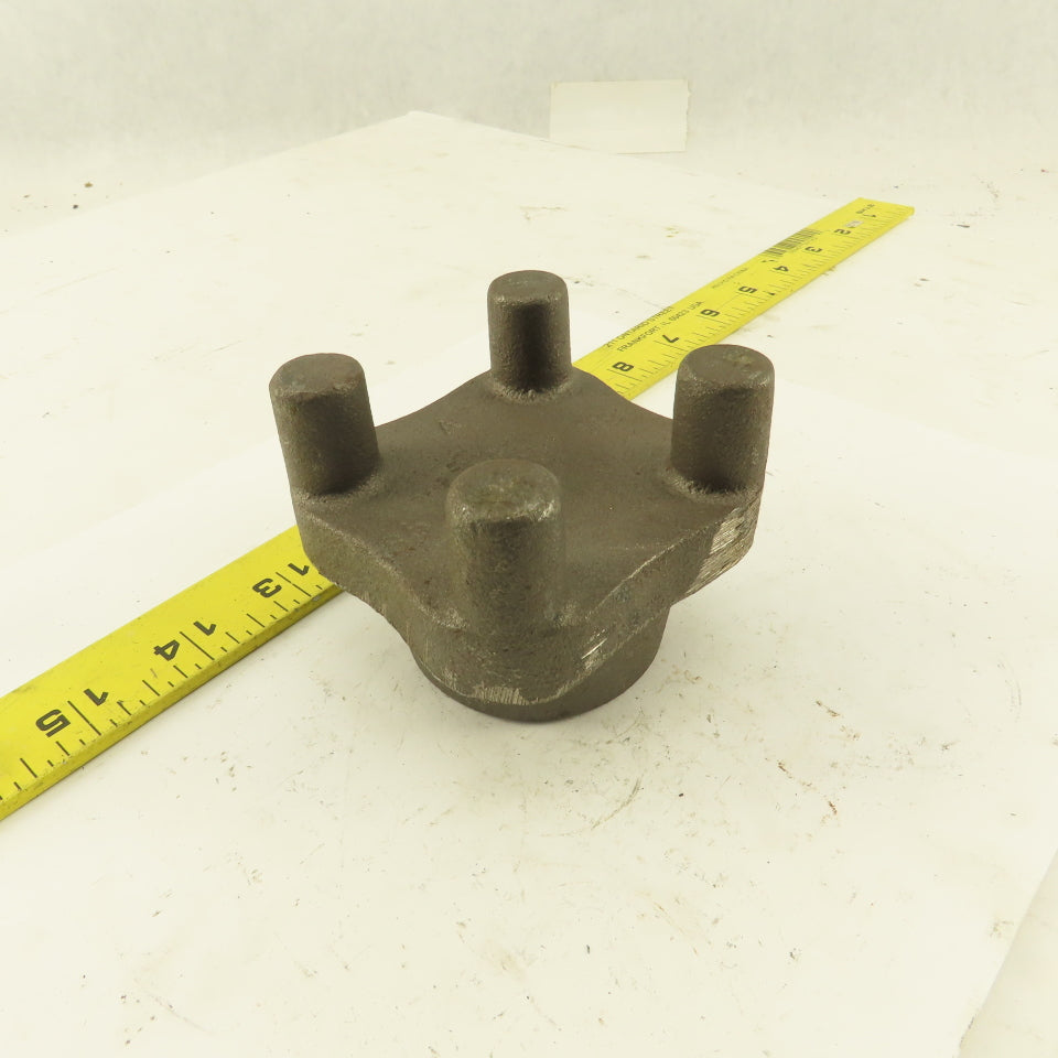 3" Across Cast Iron Bar Knob Blank 2-1/2" Tall