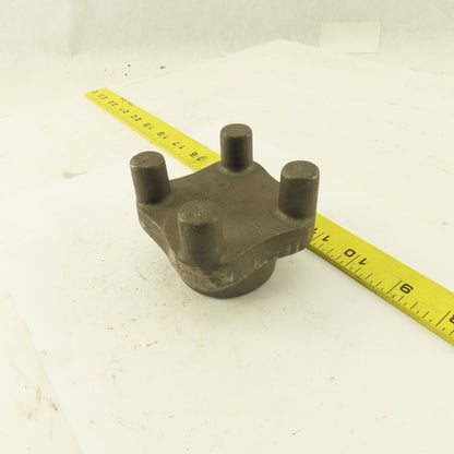 3" Across Cast Iron Bar Knob Blank 2-1/2" Tall