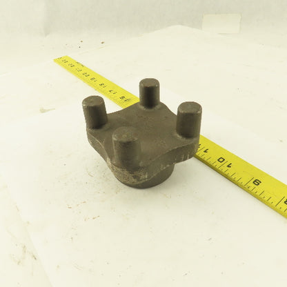 3" Across Cast Iron Bar Knob Blank 2-1/2" Tall